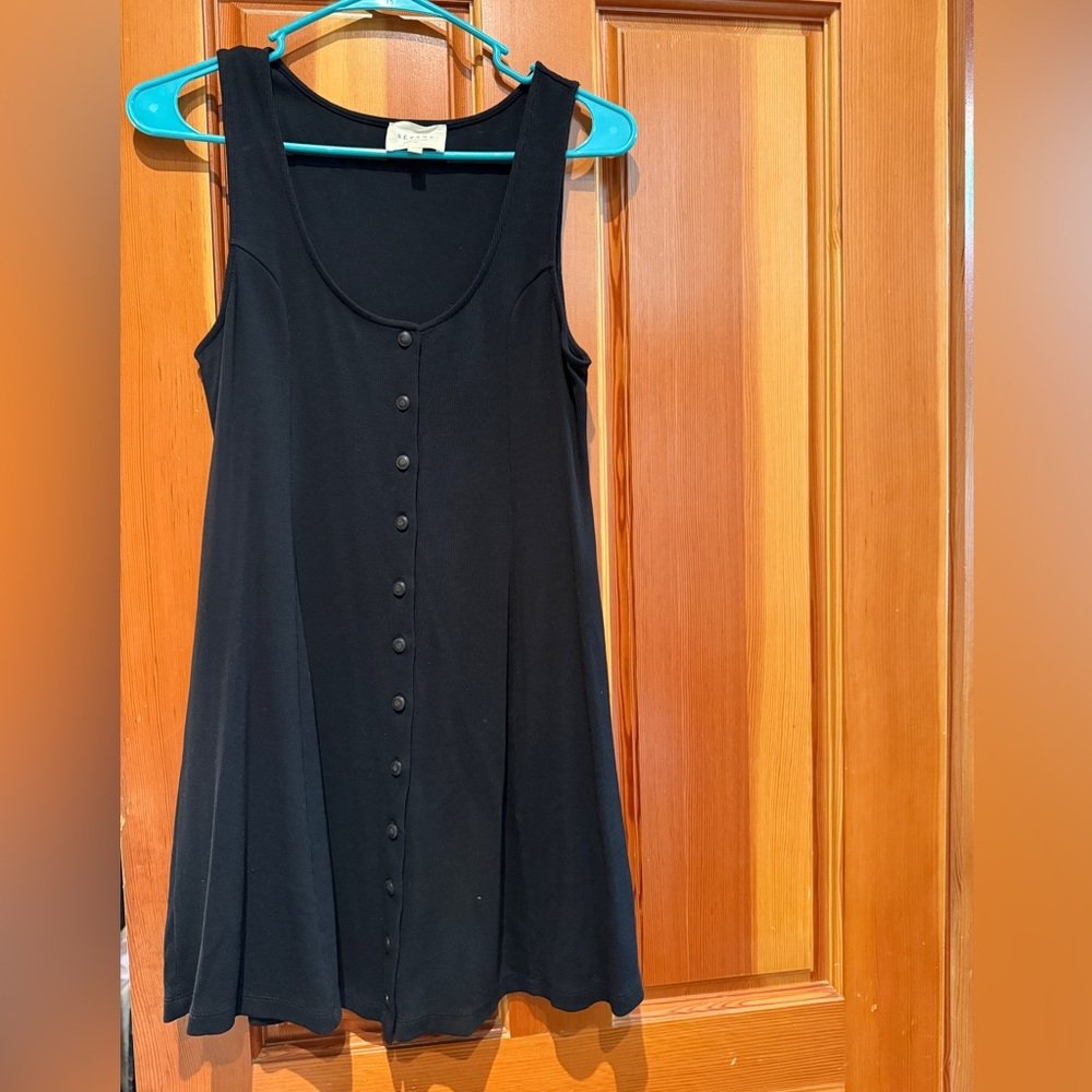 Sezane Léo Dress Black - Size M
